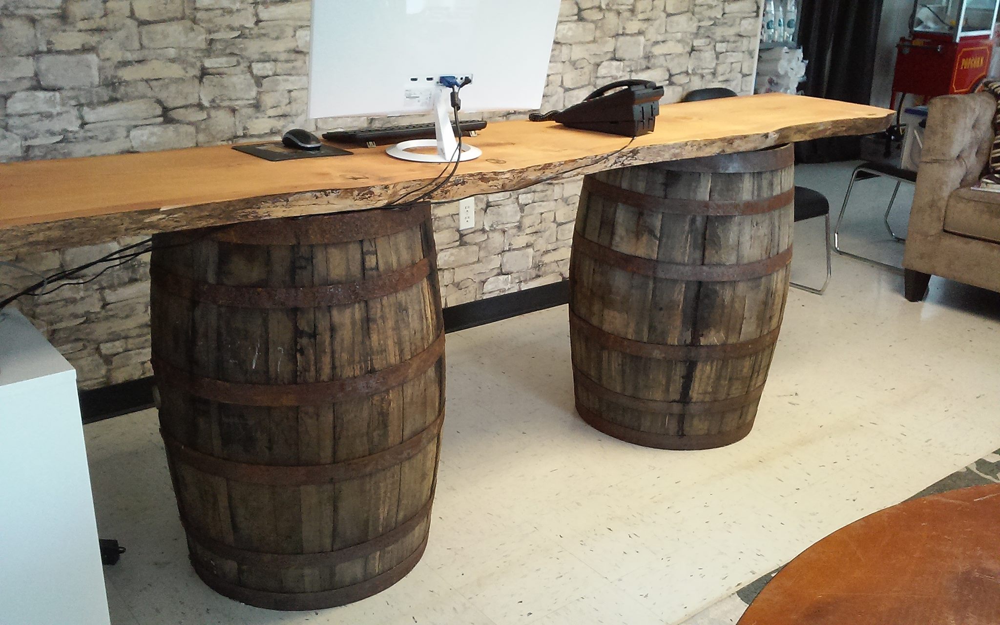 Whiskey Barrel Bar